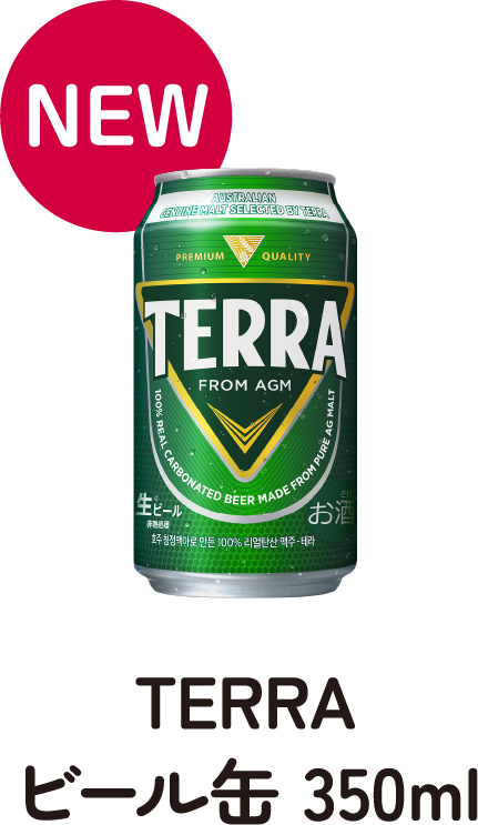 NEW TERRA TERRA ビール缶350ml
